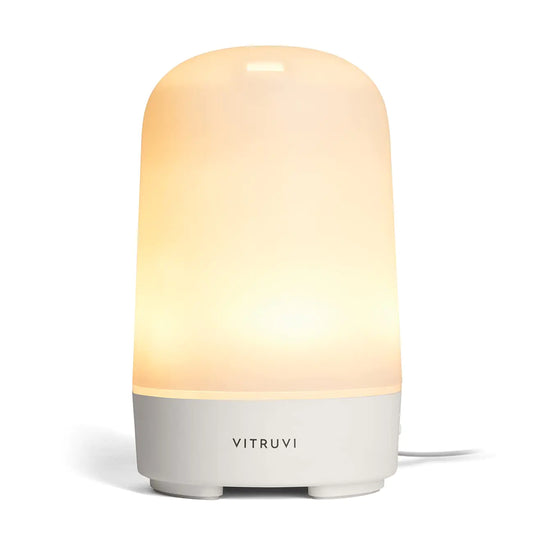 Vitruvi Glow Diffuser Ultrasonic Essential Oil Diffuser (100 ml) White